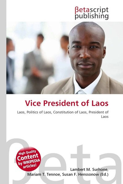 Lambert M. Surhone (U. A.) | Vice President Of Laos | Taschenbuch | Englisch-image