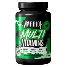 Warrior Multivitamin 60-Day Supply, Once-Daily ? 60 count (Pack of 1), Brown 