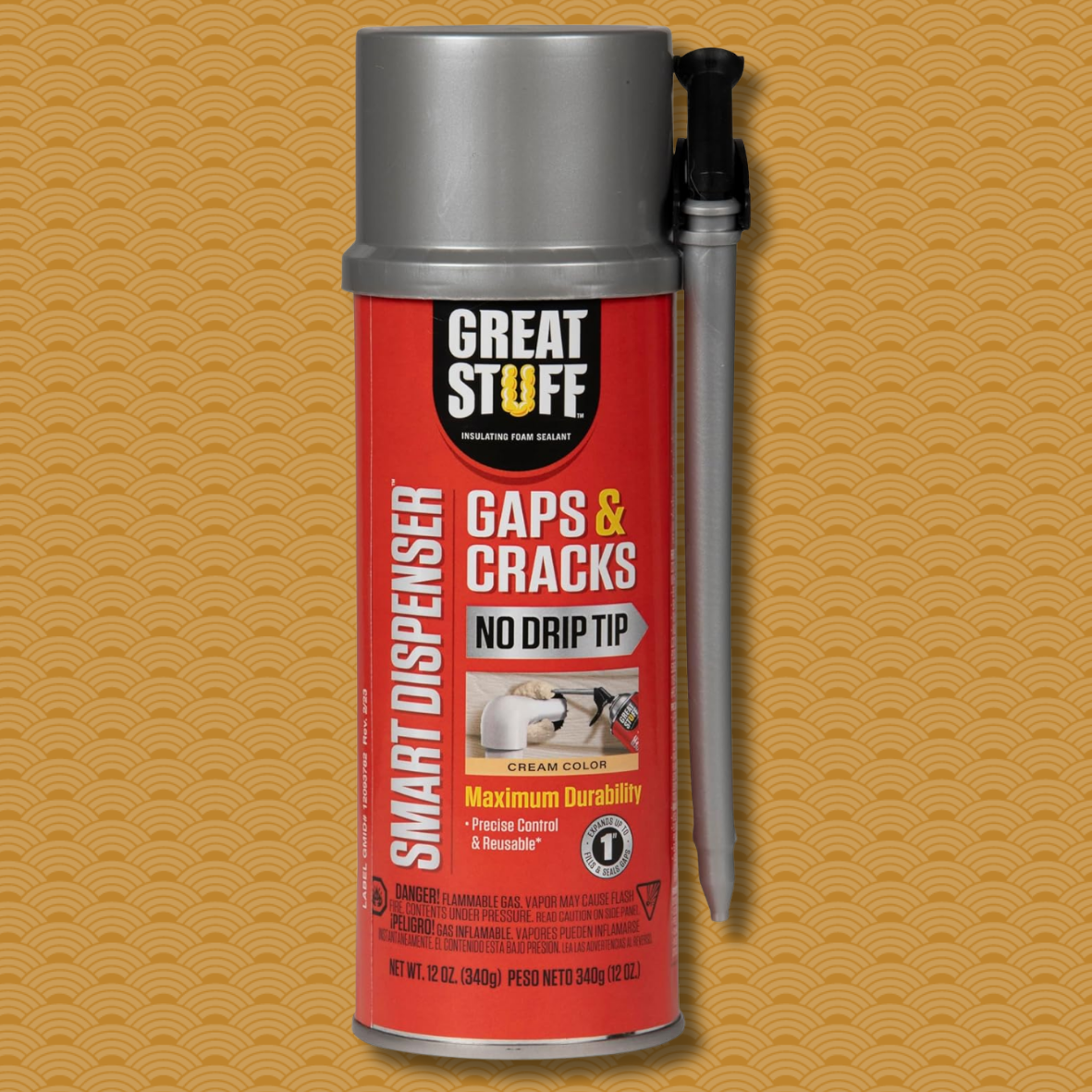 12 Oz Insulating Spray Foam Sealant for Gaps and Cracks Fast Shipping