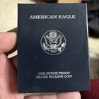 2000-P SILVER EAGLE DOLLAR PROOF COIN WITH ORIGINAL US MINT PACKAGING & COA