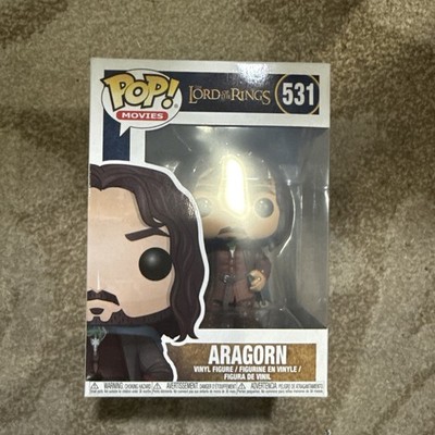 Funko Pop! Lord of the Rings Aragorn #531 | Vaulted | LOTR | Vinyl Figure | Boxe