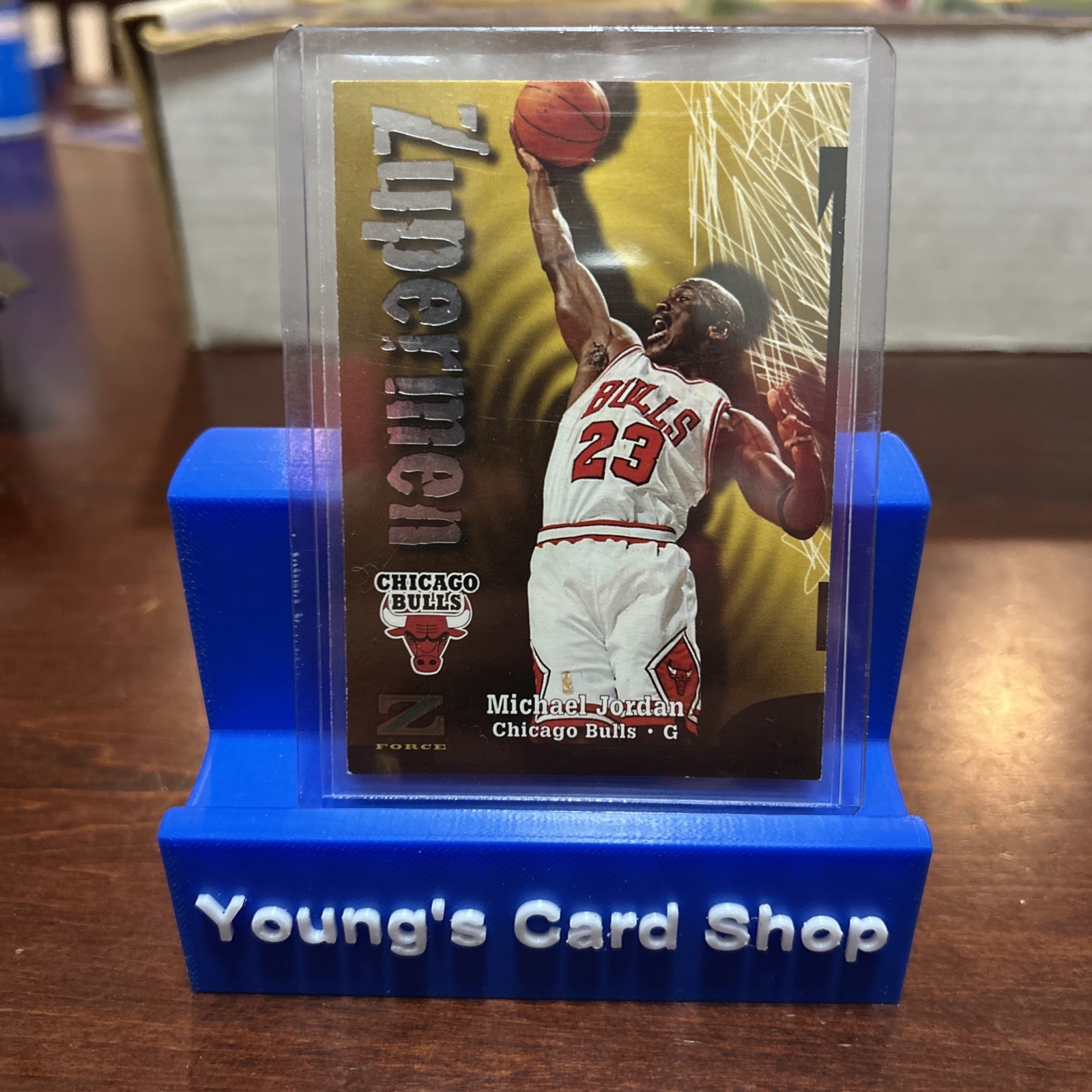 1997-98 Skybox Z-Force - Michael Jordan Zuperman - #190 - Chicago Bulls 