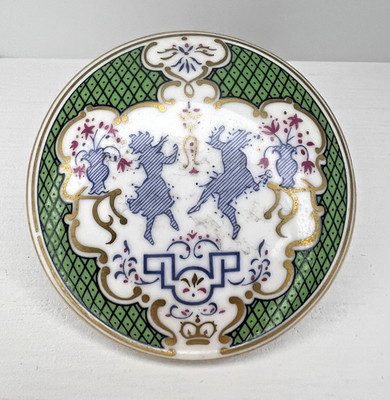Buckingham Palace 1998 Multicolor Bone China Round Trinket Box w/ Lid