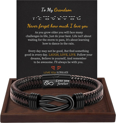 Fathers Day Gift, Gifts for Men Morse Code Bracelets for Men 2026 Graduation Gif