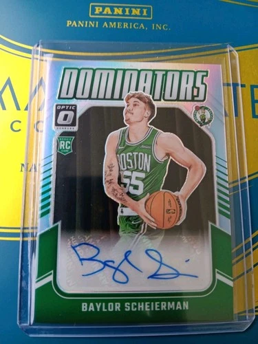 Baylor Scheierman 2024-25 Donruss Optic Dominators Auto /99  (RC)