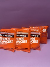 Lot Of 4 No Nonsense Pantyhose - Petite to Medium-2 Colors Off White/beige NOS