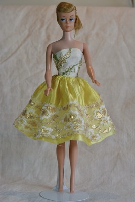 vintage barbie gold dress Barbie Gold Dress