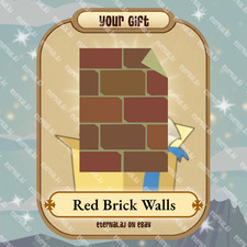 Animal Jam Classic AJC  Red Brick Walls Den Beta READ DESCRIPTION 