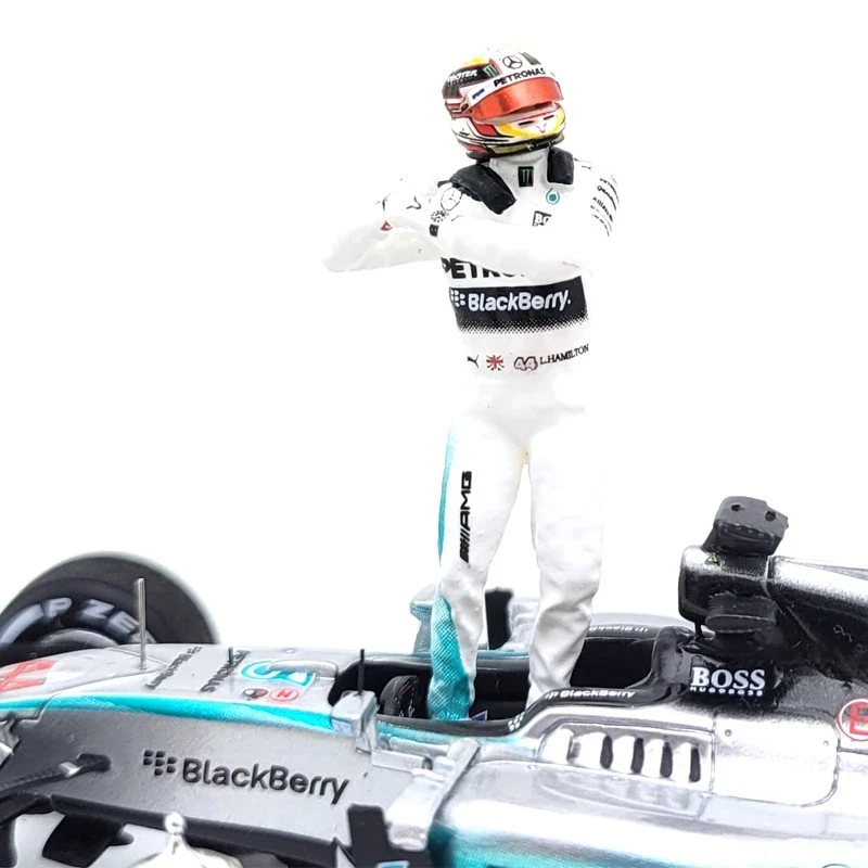 2015 Lewis Hamilton Mercedes-AMG F1 W06 Abu Dhabi GP - 1/43 Spark Models - Immagine 4 di 4