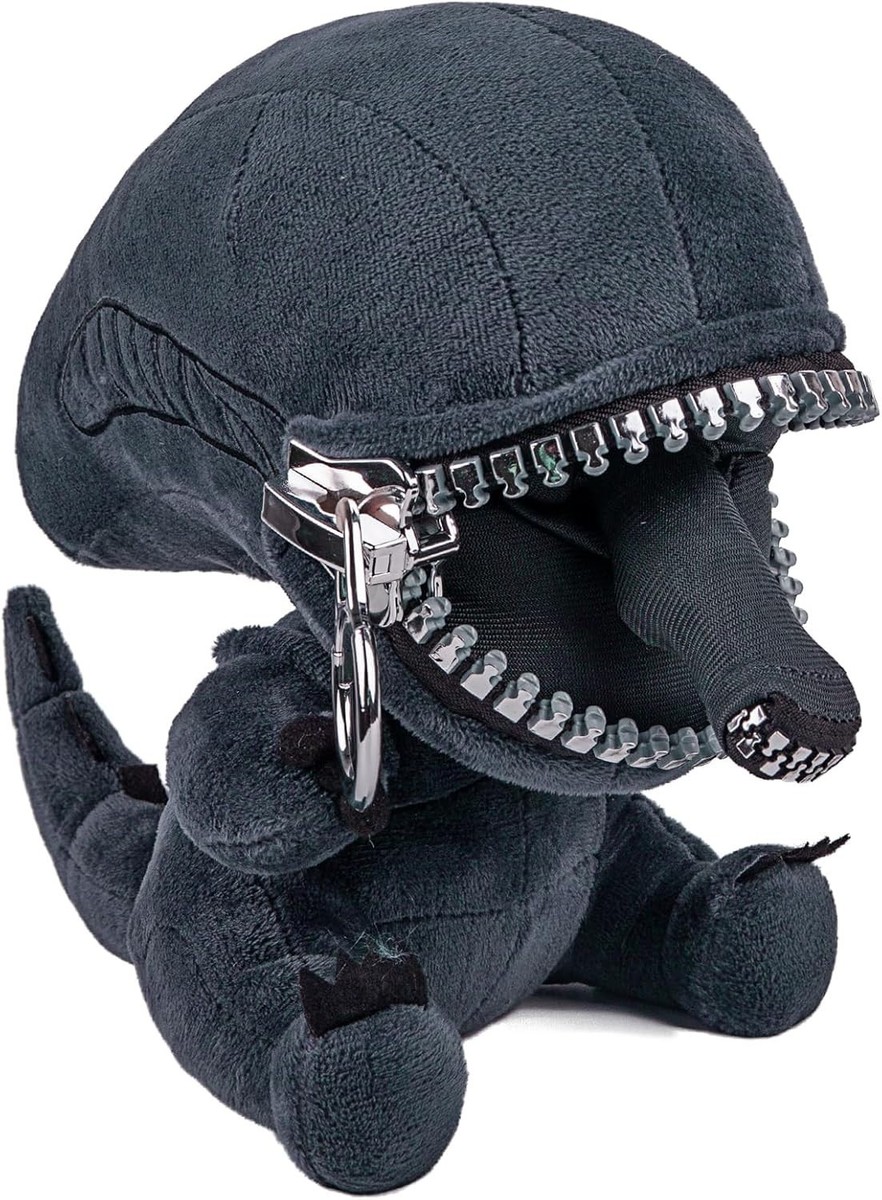 Alien Xenomorph Zippermouth Plush Toy Stuffed Animal Strange Anime