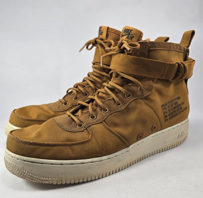 Nike SF Air Force 1 Shoes Men's Size 13 Urban Utility Desert Ochre 917753-700