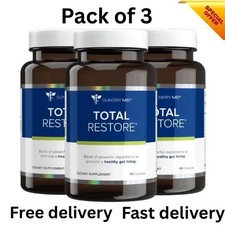 3 pack Gundry MD  Total Restore  Gut Lining Support Supplement 270 Caps 