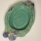Weller Art Pottery Ardsley Iris Console Bowl - ONLY - READ
