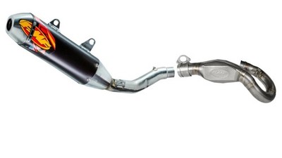 FMF PowerCore4 Full Exhaust w/MegaBomb Header Pipe Gray 2021-2026 Honda CRF450R