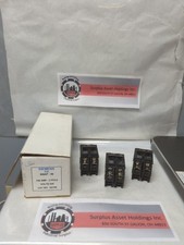 SIEMENS,Q2100,CIRCUIT BREAKER 100 AMP 2-POLE LOT OF 3 PRE-OWNED