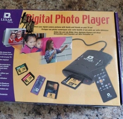 Vintage Lexar media TV Digital Photo Player