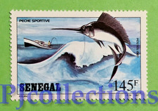 A3145- SENEGAL 1987 SPORT FISHING Fr. 145 MNG NO GUM