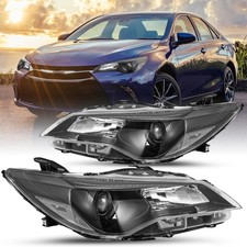 Headlight Assembly Compatible with 2015-2017 Toyota Camry LE/SE/XLE/XSE Sedan 4-