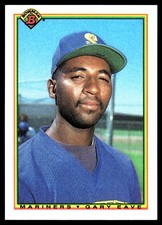 Gary Eave 1990 Bowman #471 Seattle Mariners MLB READ FREE SHIPPING AutographDen
