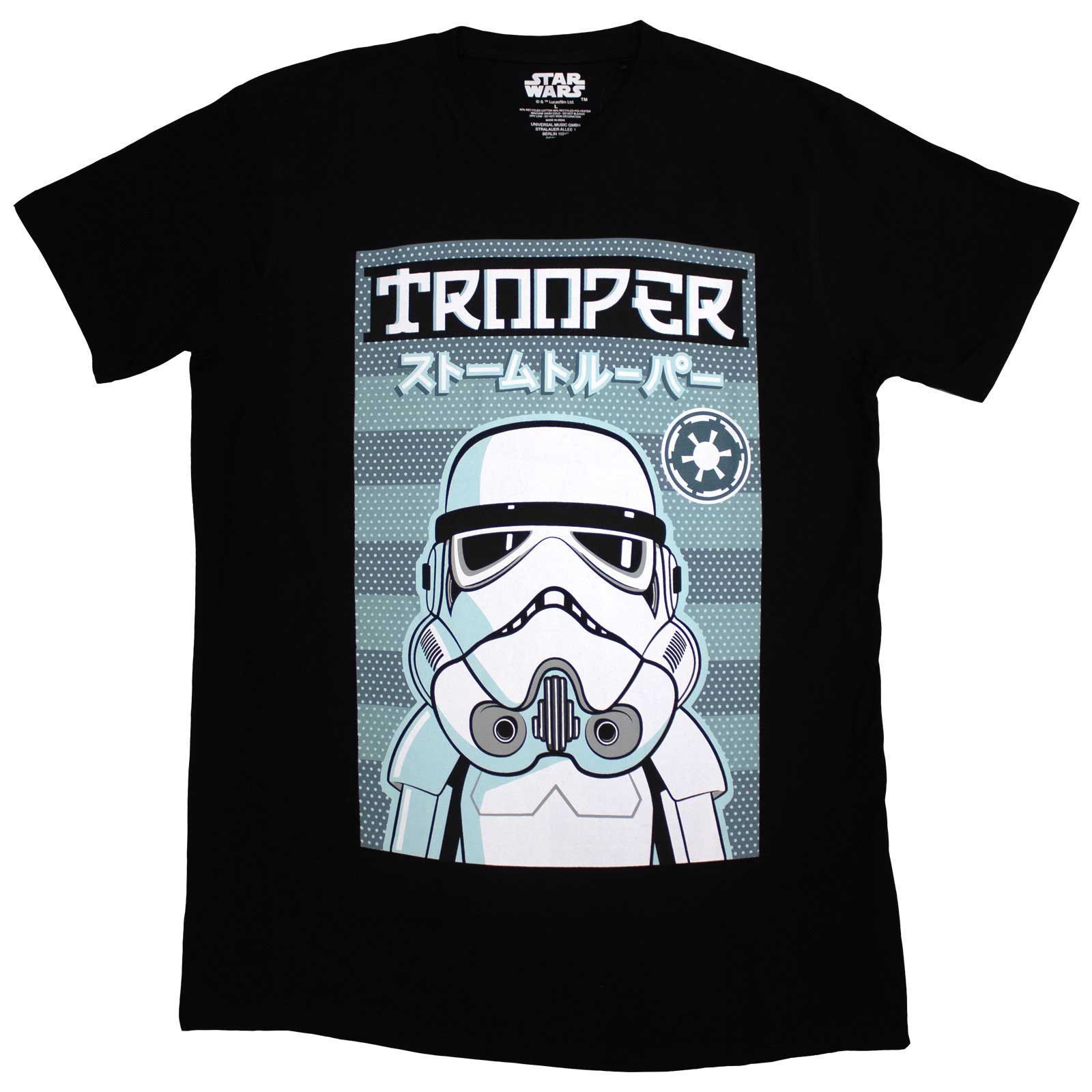 Star Wars Unisex T-Shirt: Trooper Japanese (Medium)