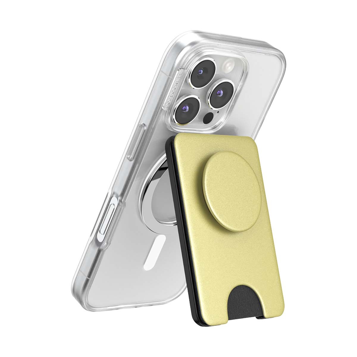 PopSockets PopWallet Premium doré l'accessoire idéal pour voyager léger - 3