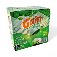 Gain Dryer Sheets AromaBoost + Fabric Softener, Original Scent - 320 Count