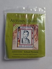 RARE Mill Hill Autumn Harvest Counted Glass Bead Kit School Pictures 2010 New