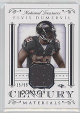 2015 Panini National Treasures Century Materials 15/99 Elvis Dumervil #CM-ED 2u3