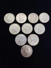 Kennedy Half Dollars Lot of (10) 40% Percent Silver 1965-1969