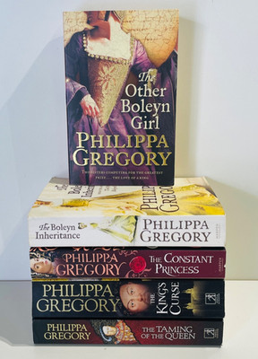 Philippa Gregory Tudor Books 5 Set Boleyn Girl King s Curse Taming Queen