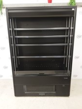 Used Tefcold 2022 1.3m BLACK Multideck Display Fridge, Delivery Available