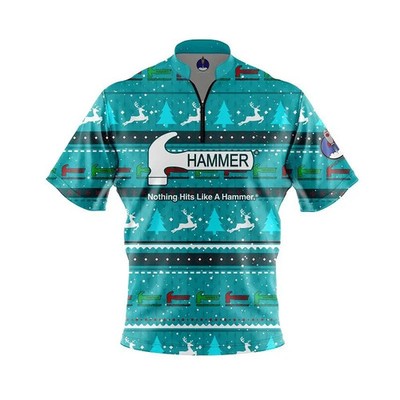 Personalized Name Hammer Holiday Quilt Bowling Jersey Shirts All Size