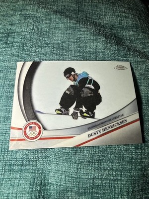 2026 Topps Chrome Winter Olympics #1 -Dusty Henricksen - Snowboarding/Slopestyle
