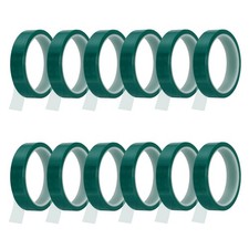 12 Rolls Heat Tape, 20mm x 33m 108FT High-Temperature Resistant Tape, Green