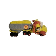 Shell Oil Company Tanker Truck Plush Toy Shane 9"Bean Bag 