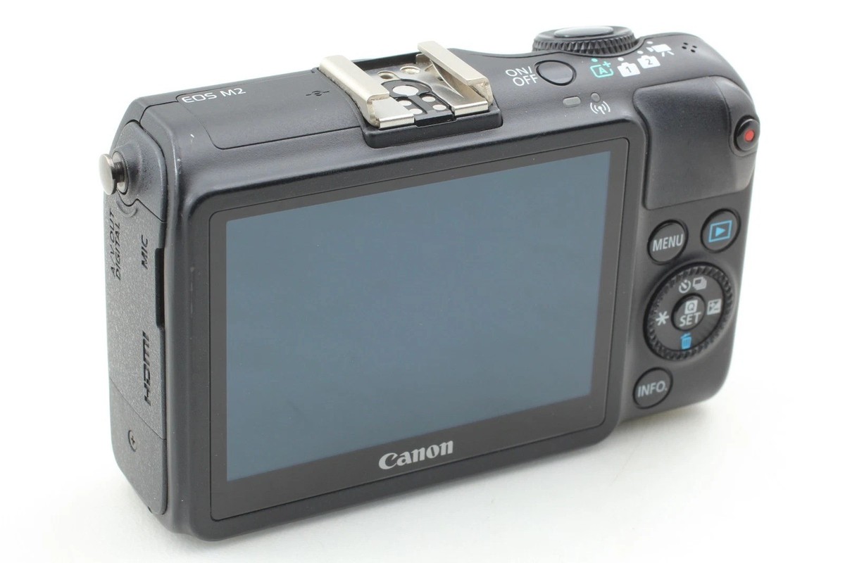 Tested [MINT] Canon EOS M2 18.0MP Mirrorless Digital Camera Black