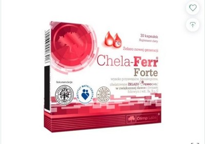 CHELA-FERR EISEN FORTE  30 KAPSELN BLUT Folsäure SCHWANGERSCHAFT