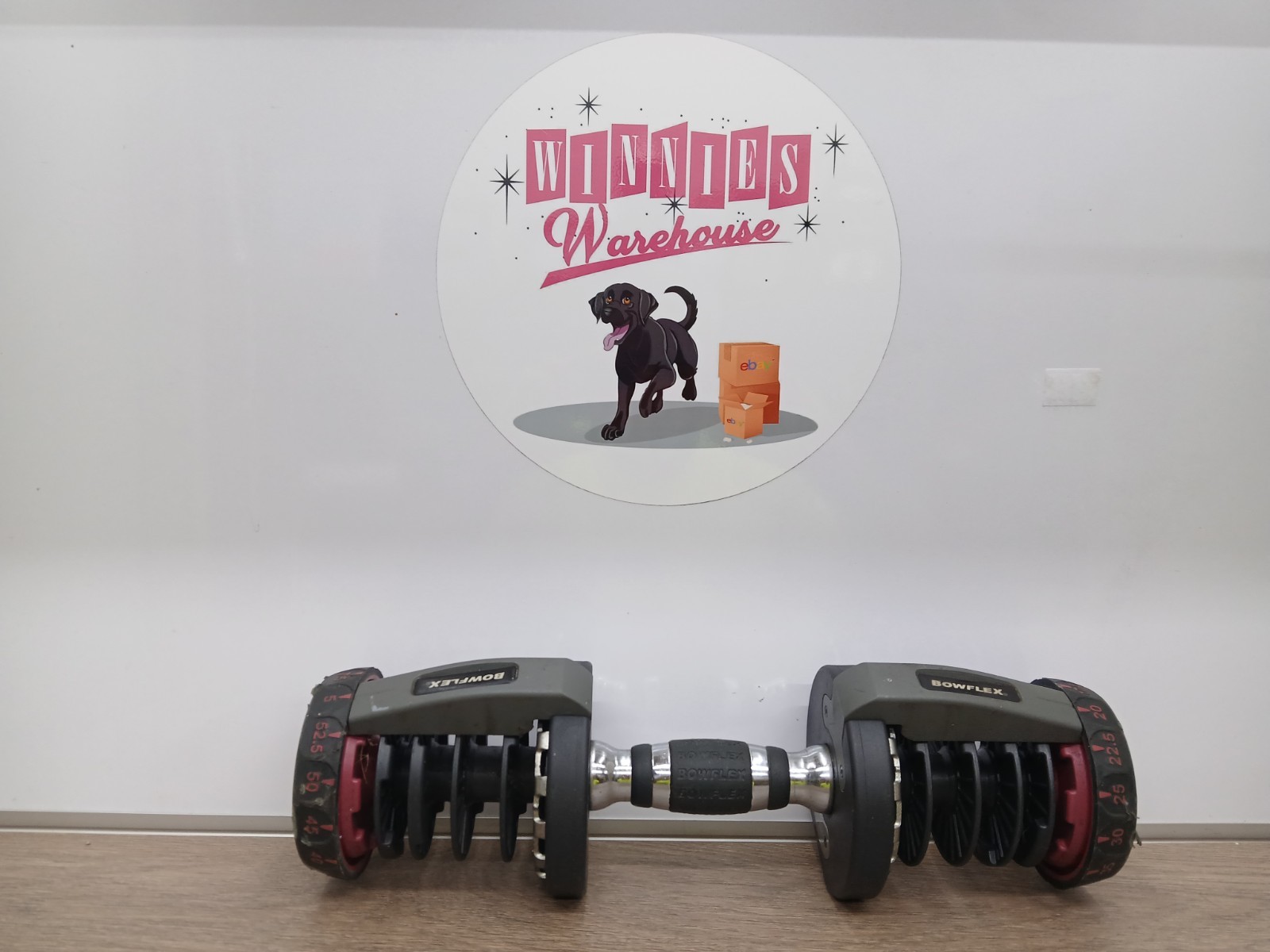 Bowflex Select Tech 552 Adjustable Dumbbell (Damage To One Fin) Look In Pictures