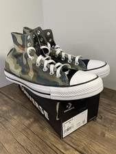 Nuevo en caja Converse Chuck Taylor 70 híbrido camuflaje ligero campo excedente 9K-2104-M88 talla 9