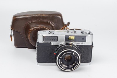 Minolta Uniomat + Rokkor 45mm 2.8 - Telemétrica - READ DESCRIPTION - Vintage