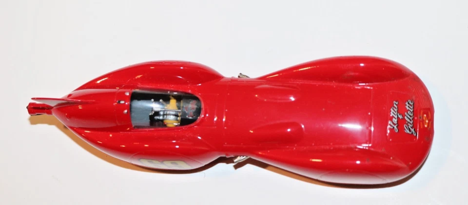 1/43 Land Speed Record "the Redhead" Lattin & Gillette UGO FADINI 1987 no base - Image 3 of 4