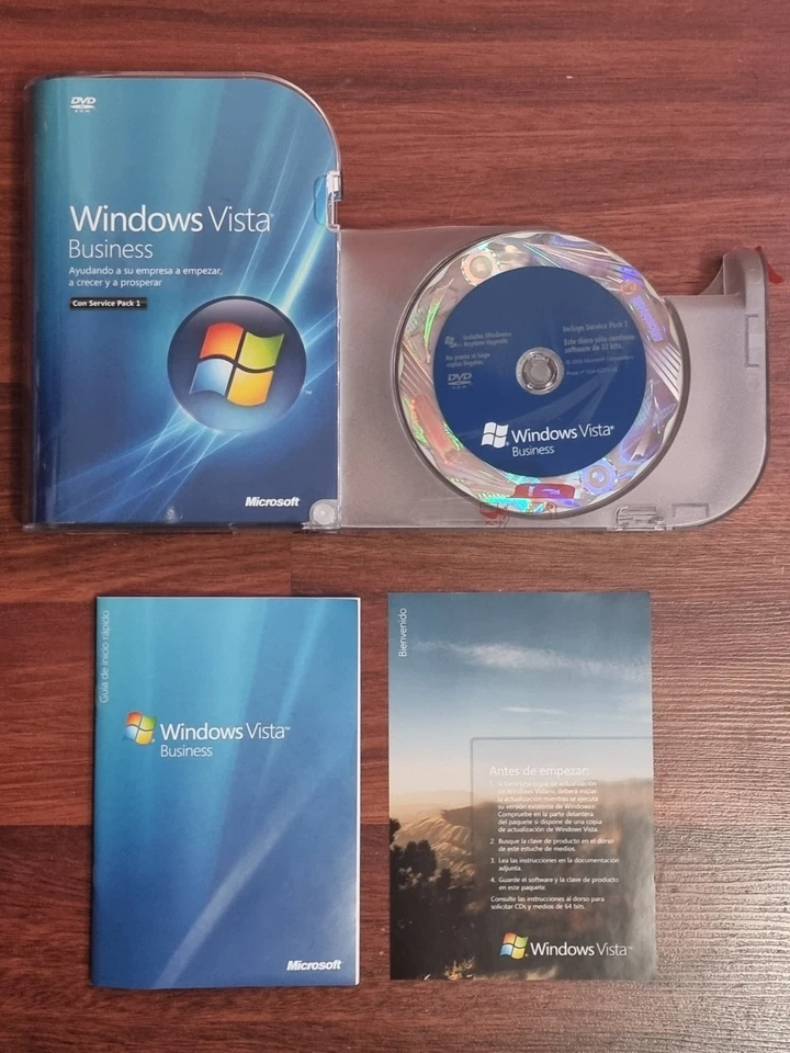 Microsoft Windows Vista Business SP1 SPANISH / ESPAÑOL - Imagen 4 de 4