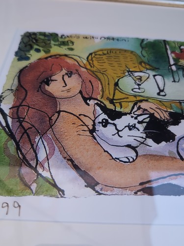 michael leu art Another Beautiful Art Print Number Four Out Of 199 15x11 - Picture 5 of 24