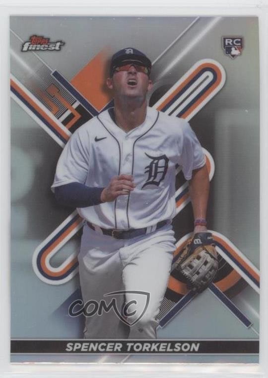 2022 Topps Finest Refractor Spencer Torkelson #84 Rookie RC 08z4