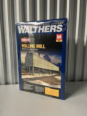 Walthers Cornerstone Ashland Iron & Steel ROLLING MILL.  NEW. HO Scale 933-2971
