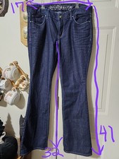 Express Women's Jeans Size 10r Boot Eva Curvy Fit Mid Rise