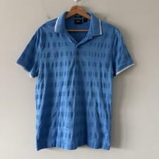 Hugo Boss Mens Polo Size M Slim Fit Mercerised Preppy Golf Euro Quiet Luxury