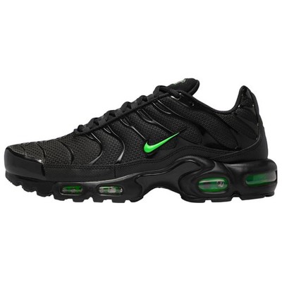 Nike Air Max Plus Low Top Running Shoes Men's Black Green - DM0032-024 Shoes