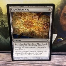 Expedition Map 201 Zendikar Regular MTG TCG CARD LP