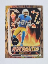 2022 Panini Phoenix - Hot Routes Mike Williams #HR-17 Bronze /50